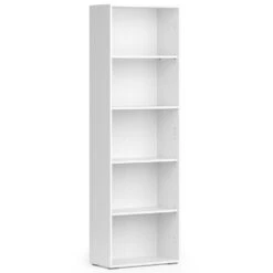 Bücherregal "Easy" Weiß 60 X 190 Cm XXL Vicco