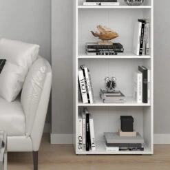 Bücherregal "Easy" Weiß 60 X 190 Cm XXL Vicco -Möbel Store m1833 05 ol