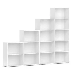 Bücherregal "Easy" Weiß 60 X 190 Cm XXL Vicco -Möbel Store m1833 08 ol