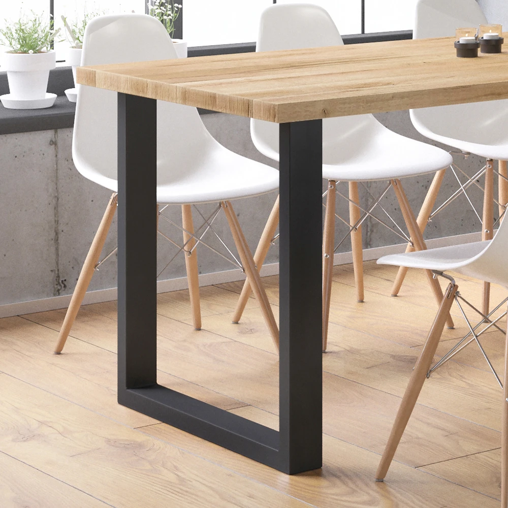 Tischbeine Schwarz 70 X 72 Cm Quadratisch Vicco 7 Tischbeine Schwarz 70 X 72 Cm Quadratisch Vicco – Bild 5