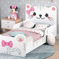 Kinderbett "Izzy" Weiß 80x160 Cm Ohne Matratze Vitalispa -Möbel Store m1964 05 ol