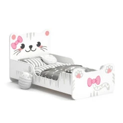 Kinderbett "Izzy" Weiß 80x160 Cm Ohne Matratze Vitalispa -Möbel Store m1964 07 ol