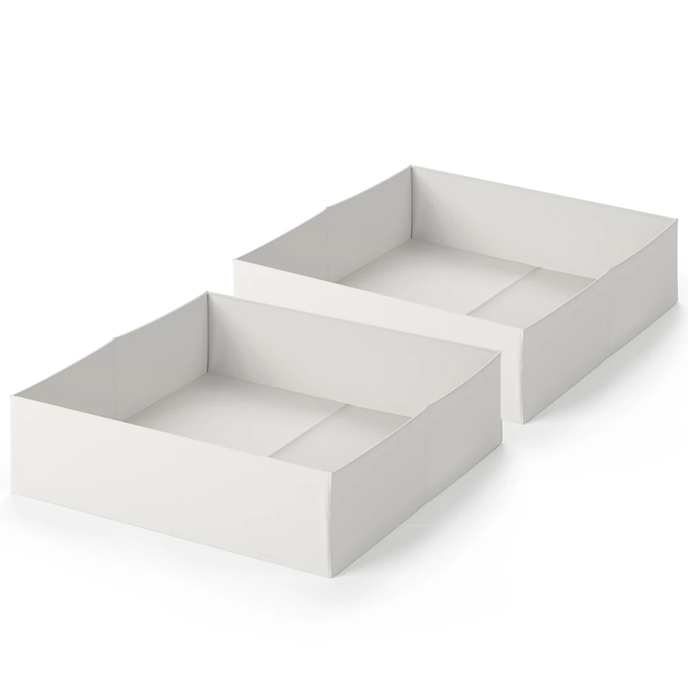 Faltbox Schublade Weiß 99.2 X 93.2 Cm 2er Set Vitalispa 3 Faltbox Schublade Weiß 99.2 X 93.2 Cm 2er Set Vitalispa