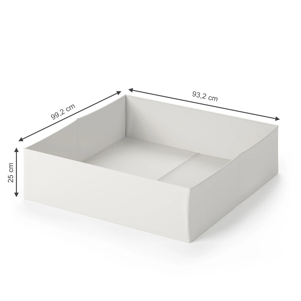 Faltbox Schublade Weiß 99.2 X 93.2 Cm 2er Set Vitalispa 5 Faltbox Schublade Weiß 99.2 X 93.2 Cm 2er Set Vitalispa – Bild 3