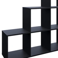 Treppenregal Schwarz 105 X 107.5 Cm Vicco 15 Treppenregal Schwarz 105 X 107.5 Cm Vicco -Möbel Store m2056 06 ol