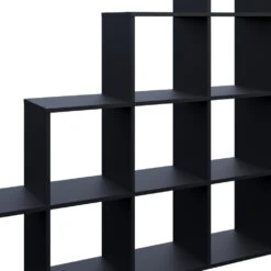 Treppenregal Schwarz 142,5 X 143 Cm Vicco 15 Treppenregal Schwarz 142,5 X 143 Cm Vicco -Möbel Store m2057 06 ol