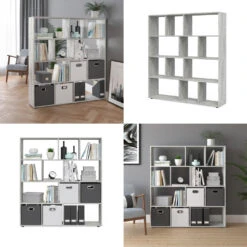 Raumteiler "Pilar" Beton 131.6 X 143 Cm Vicco 17 Raumteiler "Pilar" Beton 131.6 X 143 Cm Vicco -Möbel Store m2202 08 ol