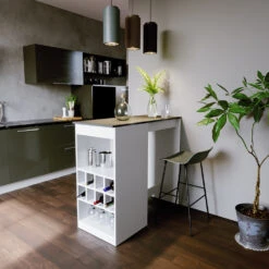 Bartisch "Ross" Anthrazit/Weiß 115 X 50 Cm Vicco -Möbel Store m2297 04 ol