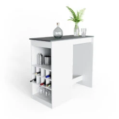 Bartisch "Ross" Anthrazit/Weiß 115 X 50 Cm Vicco -Möbel Store m2297 07 ol