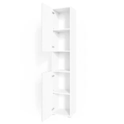 Badschrank "Freddy" Weiß Hochglanz 36 X 190.5 Cm Vicco -Möbel Store m2302 08 ol