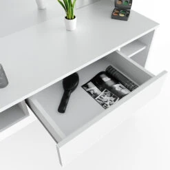 Schminktisch "Daenerys" Weiß 100 Cm Vicco 15 Schminktisch "Daenerys" Weiß 100 Cm Vicco -Möbel Store m2310 06 ol