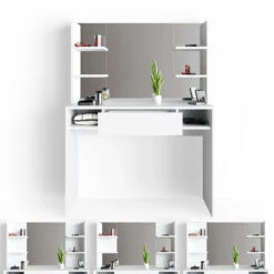 Schminktisch "Daenerys" Weiß 100 Cm Vicco 16 Schminktisch "Daenerys" Weiß 100 Cm Vicco -Möbel Store m2310 07 ol