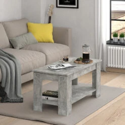 Couchtisch "Lorenz" Beton 100 X 50 Cm Mit Liftfunktion Vicco -Möbel Store m2428 04 ol