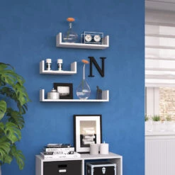 Wandregal Weiß 60 X 10 Cm 3er Set Vicco -Möbel Store m2471 04 ol