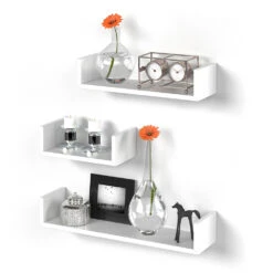 Wandregal Weiß 60 X 10 Cm 3er Set Vicco -Möbel Store m2471 07 ol