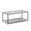 Couchtisch "Fyrk" Beton/Schwarz 108 X 52 Cm Vicco 1 Couchtisch "Fyrk" Beton/Schwarz 108 X 52 Cm Vicco -Möbel Store m2509 01 ol
