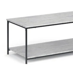 Couchtisch "Fyrk" Beton/Schwarz 108 X 52 Cm Vicco -Möbel Store m2509 06 ol