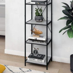 Raumteiler "Fyrk" Beton/Schwarz 40 X 174 Cm Vicco -Möbel Store m2514 05 new ol