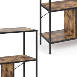 Raumteiler "Fyrk" Eiche Rustikal/Schwarz 80 X 113 Cm Vicco -Möbel Store m2519 06 ol