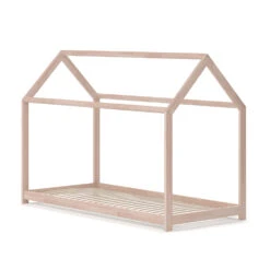 Hausbett "Wiki" Naturholz 90x200 Cm Vitalispa