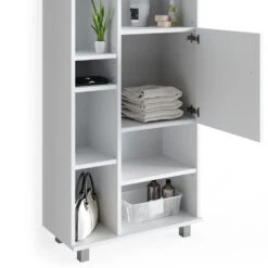 Badmöbel Set "Ilias" Weiß 4 Teile, Mit Hochschrank Vicco 15 Badmöbel Set "Ilias" Weiß 4 Teile, Mit Hochschrank Vicco -Möbel Store m2567 06 ol