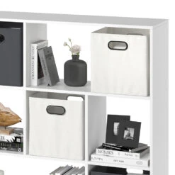 Raumteiler "Nove" Weiß 104 X 108 Cm 7 Fächer Vicco -Möbel Store m2600 06 ol