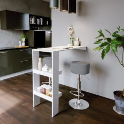 Barhocker 2er Set Grau 38.5 X 92 Cm 2 Teilig Vicco -Möbel Store m2667 04 ol