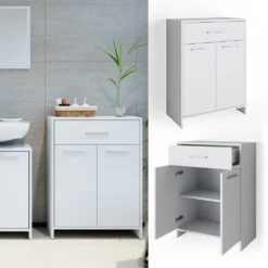 Midischrank "Kiko" Weiß 60 X 80 Cm Vicco 10 Midischrank "Kiko" Weiß 60 X 80 Cm Vicco -Möbel Store m2694 02 ol