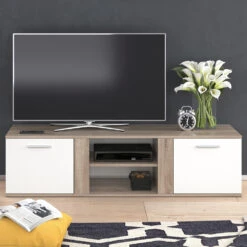 Lowboard "Novelli" Sonoma/Weiß 40 X 41 Cm Vicco -Möbel Store m2710 05 ol