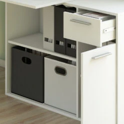 Eckschreibtisch "Robin" Weiß 120 X 60 Cm Vicco -Möbel Store m2774 06 ol