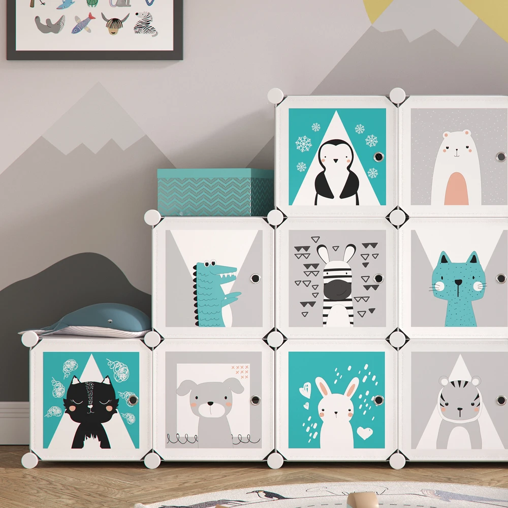 Kinderregal "Andy" Grau 145 X 110 Cm 12 Fächer Vicco 7 Kinderregal "Andy" Grau 145 X 110 Cm 12 Fächer Vicco – Bild 5