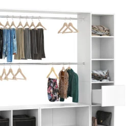 Kleiderschrank "Guest" Weiß 225 X 189 Cm XXL Vicco -Möbel Store m2877 06 ol