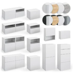 Schrank "Compo" Weiß Groß Vicco -Möbel Store m2893 08 ol