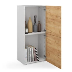 Schrank "Compo" Groß Weiß/Eiche Vicco -Möbel Store m2894 07 ol