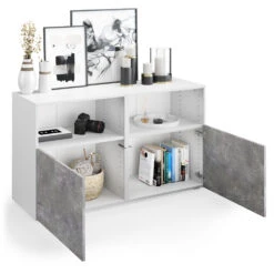 Sideboard "Compo" Weiß/Beton Vicco -Möbel Store m2931 07 ol