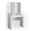 Schminktisch "Nora" Weiß 90 Cm Mit LED Beleuchtung Vicco 1 Schminktisch "Nora" Weiß 90 Cm Mit LED Beleuchtung Vicco -Möbel Store m3032 l 01 ol