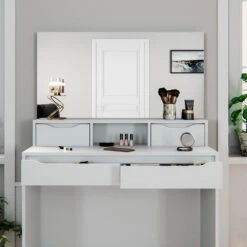 Schminktisch "Ruben" Weiß 100 Cm Vicco -Möbel Store m3126 05 ol