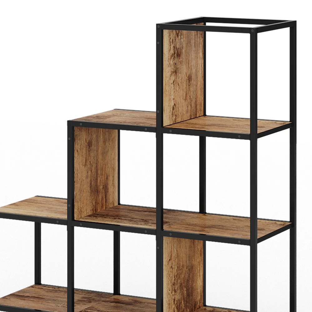 Raumteiler "Fyrk" Eiche Rustikal/Schwarz 90 X 92 Cm Vicco 8 Raumteiler "Fyrk" Eiche Rustikal/Schwarz 90 X 92 Cm Vicco – Bild 6