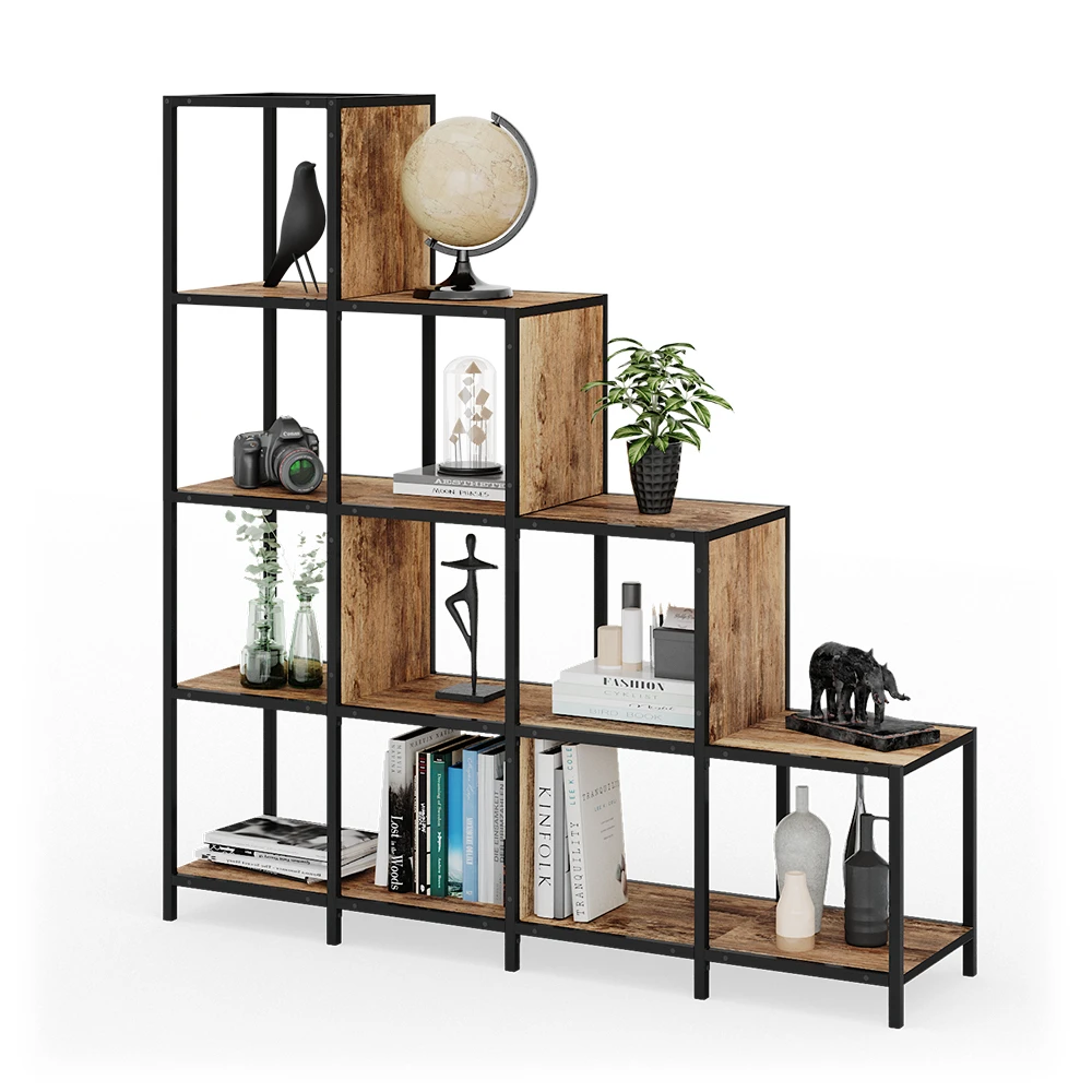 Raumteiler "Fyrk" Eiche Rustikal/Schwarz 120 X 120 Cm Vicco 9 Raumteiler "Fyrk" Eiche Rustikal/Schwarz 120 X 120 Cm Vicco – Bild 7