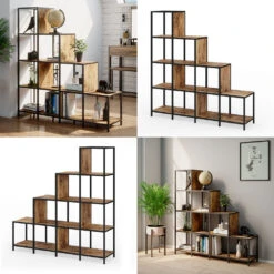 Raumteiler "Fyrk" Eiche Rustikal/Schwarz 120 X 120 Cm Vicco 18 Raumteiler "Fyrk" Eiche Rustikal/Schwarz 120 X 120 Cm Vicco -Möbel Store m3148 08 ol