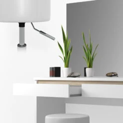 Schminktisch "Emma" Weiß 120 Cm Mit Hocker Vicco -Möbel Store m3185 hw s 06 ol