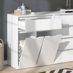 Badschrank "Ruben" Weiß 80 X 101.6 Cm Vicco -Möbel Store m3211 05 ol