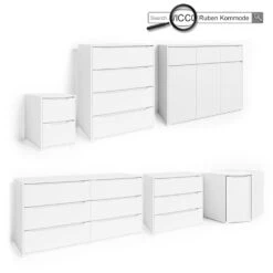 Badschrank "Ruben" Weiß 80 X 101.6 Cm Vicco -Möbel Store m3211 09 ol