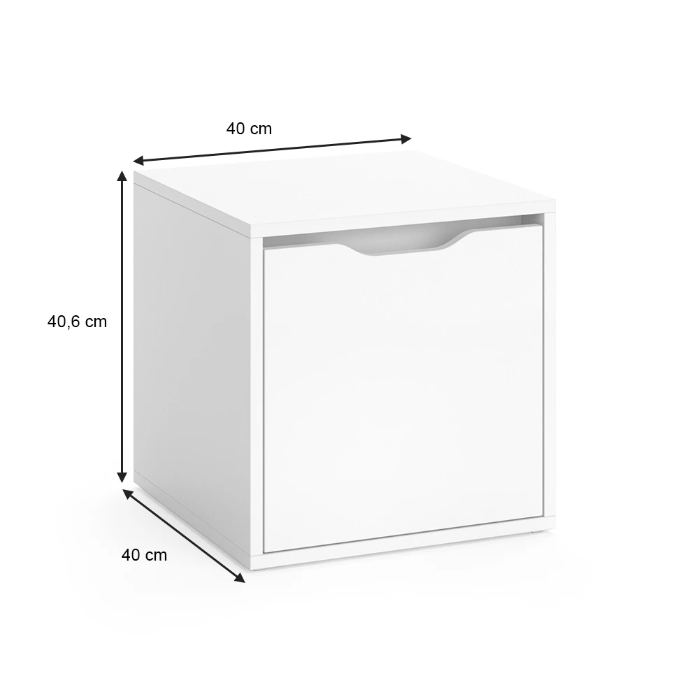 Schuhbank "Ruben" Weiß 40 X 40 Cm Vicco 5 Schuhbank "Ruben" Weiß 40 X 40 Cm Vicco – Bild 3