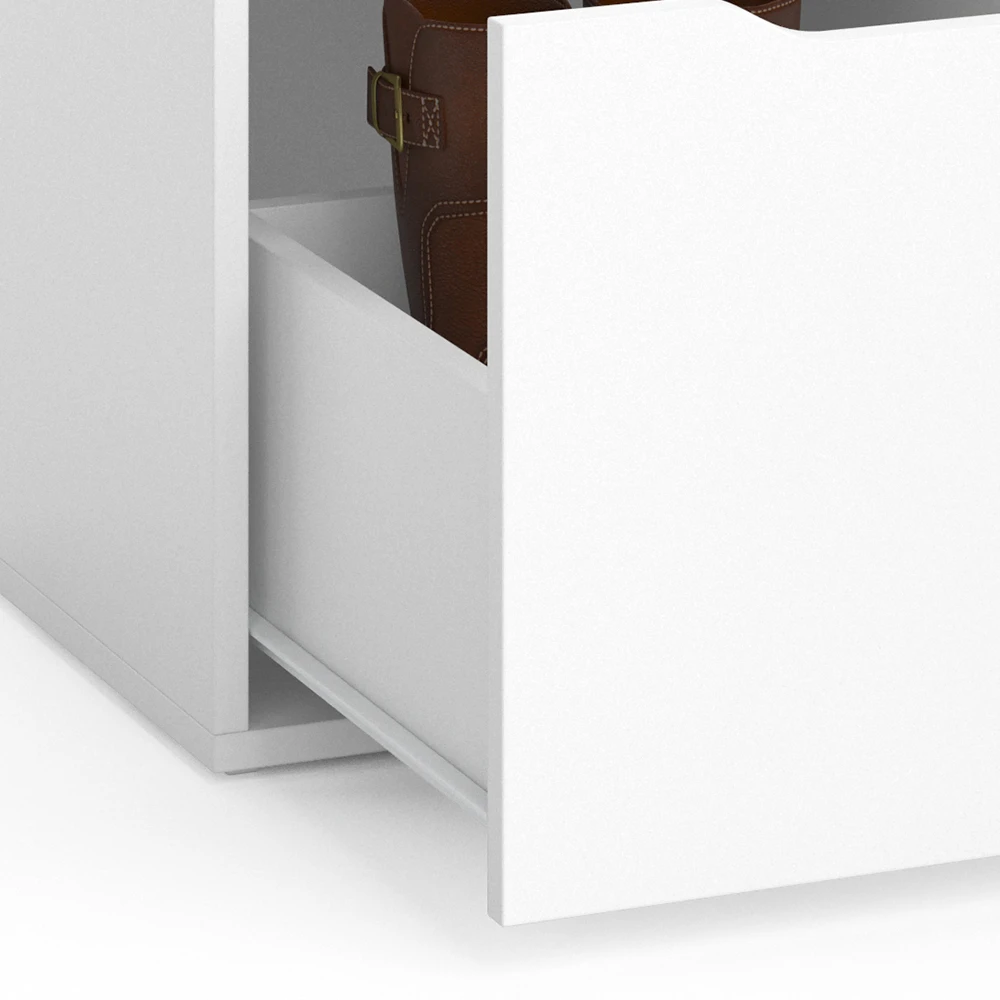 Schuhbank "Ruben" Weiß 40 X 40 Cm Vicco 8 Schuhbank "Ruben" Weiß 40 X 40 Cm Vicco – Bild 6