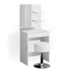 Schminktisch "Isabelle" Weiß 60 Cm Mit Hocker Vicco -Möbel Store m3291 hw 01 ol