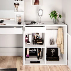 Anstellschrank "Isabelle" Weiß 80 X 75 Cm Vicco -Möbel Store m3293 05 ol