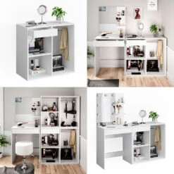 Anstellschrank "Isabelle" Weiß 80 X 75 Cm Vicco -Möbel Store m3293 08 ol