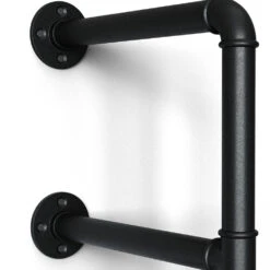 Kleiderstange "Iliara" 180cm Schwarz Vicco -Möbel Store m3299 06 ol