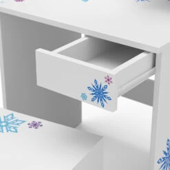 Kinder Schminktisch "Schneeflocke" Weiß 54.8 Cm Vicco -Möbel Store m3300 06 ol